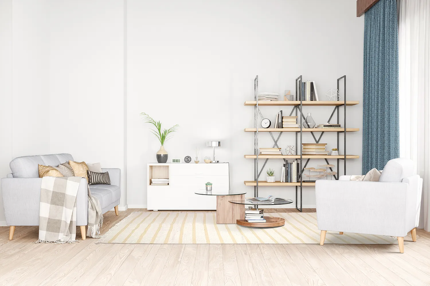 Pamutszőnyeg - Helle (sárga)