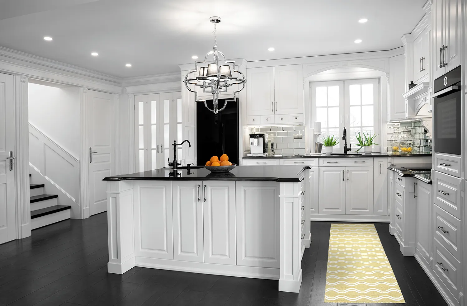 Plasztik szőnyegek - Camden (zöld/fehér)