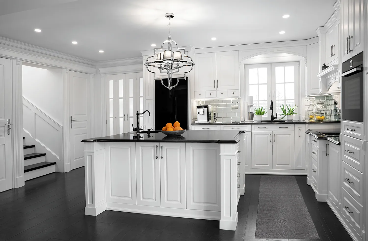 Plasztik szőnyegek - Chelsea (fekete)