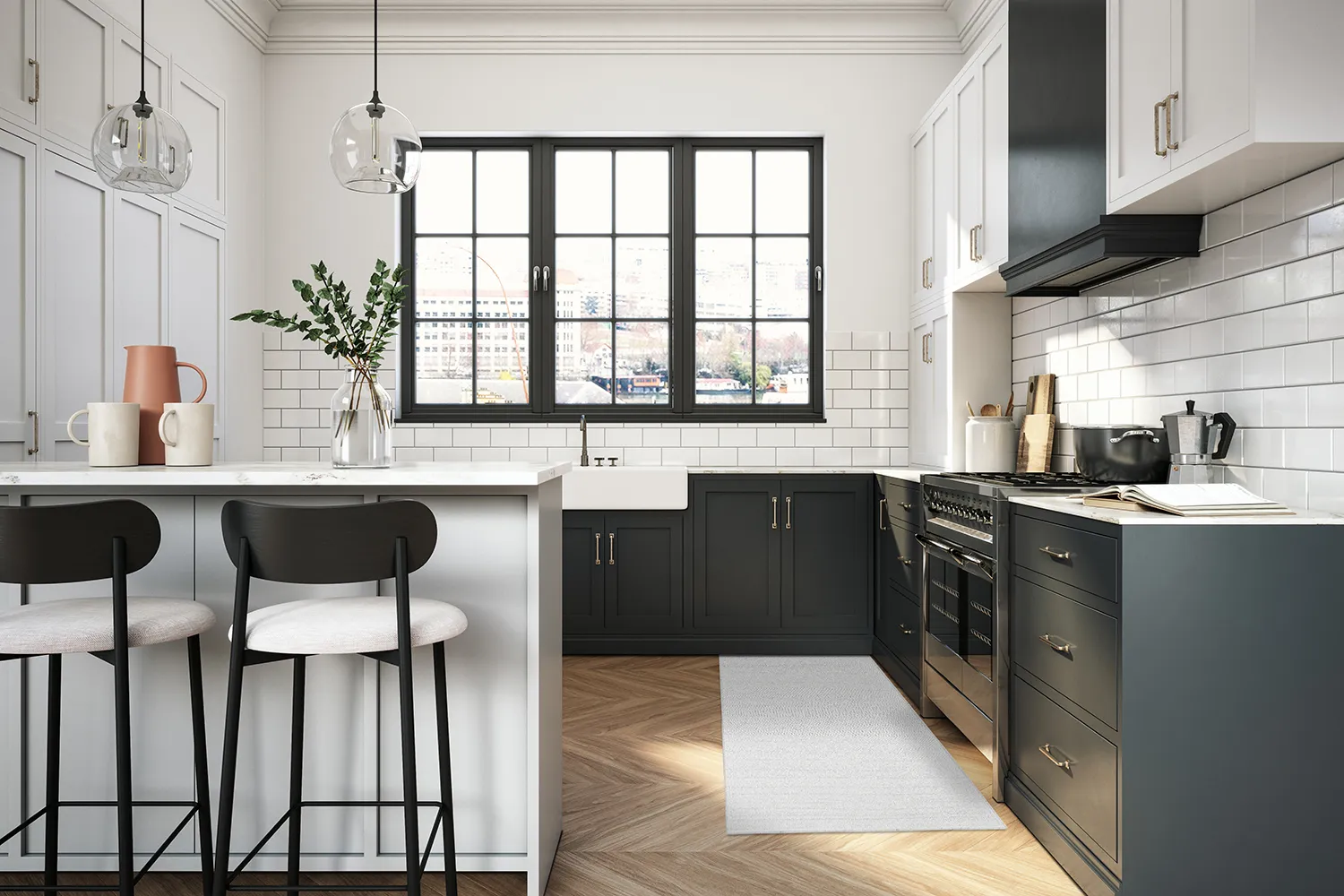 Plasztik szőnyegek - Chelsea (világosszürke)