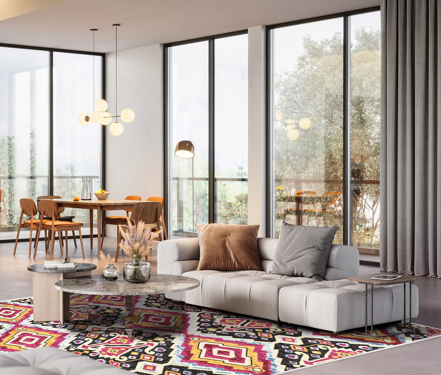 Wilton szőnyeg - Cizre (többszínű)