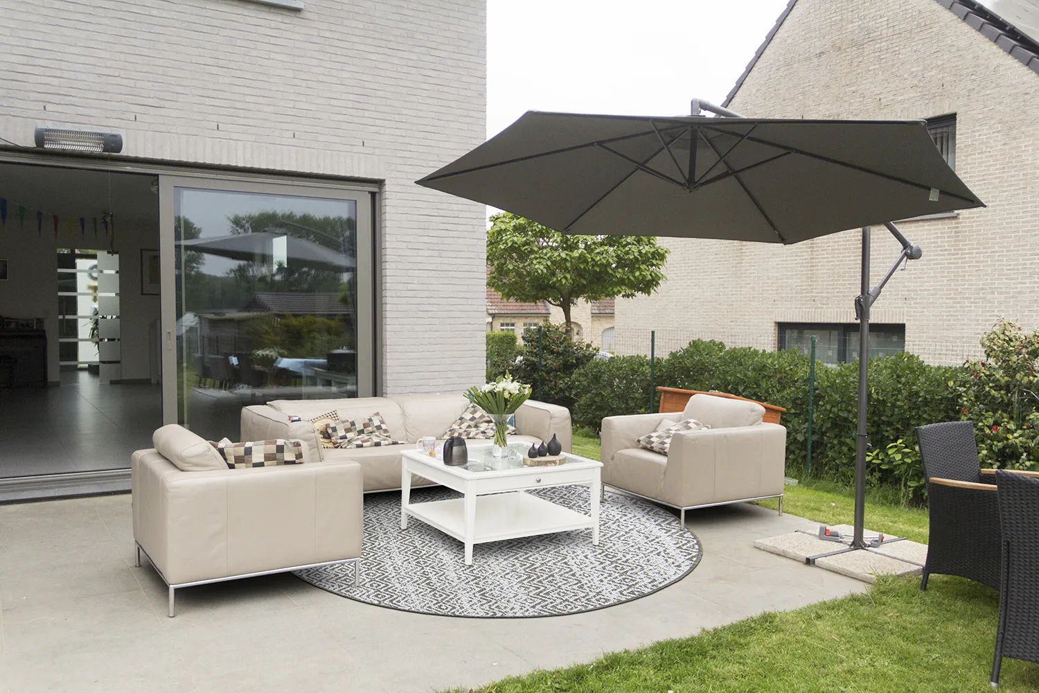 Kerek szőnyeg - Harstad (barna)