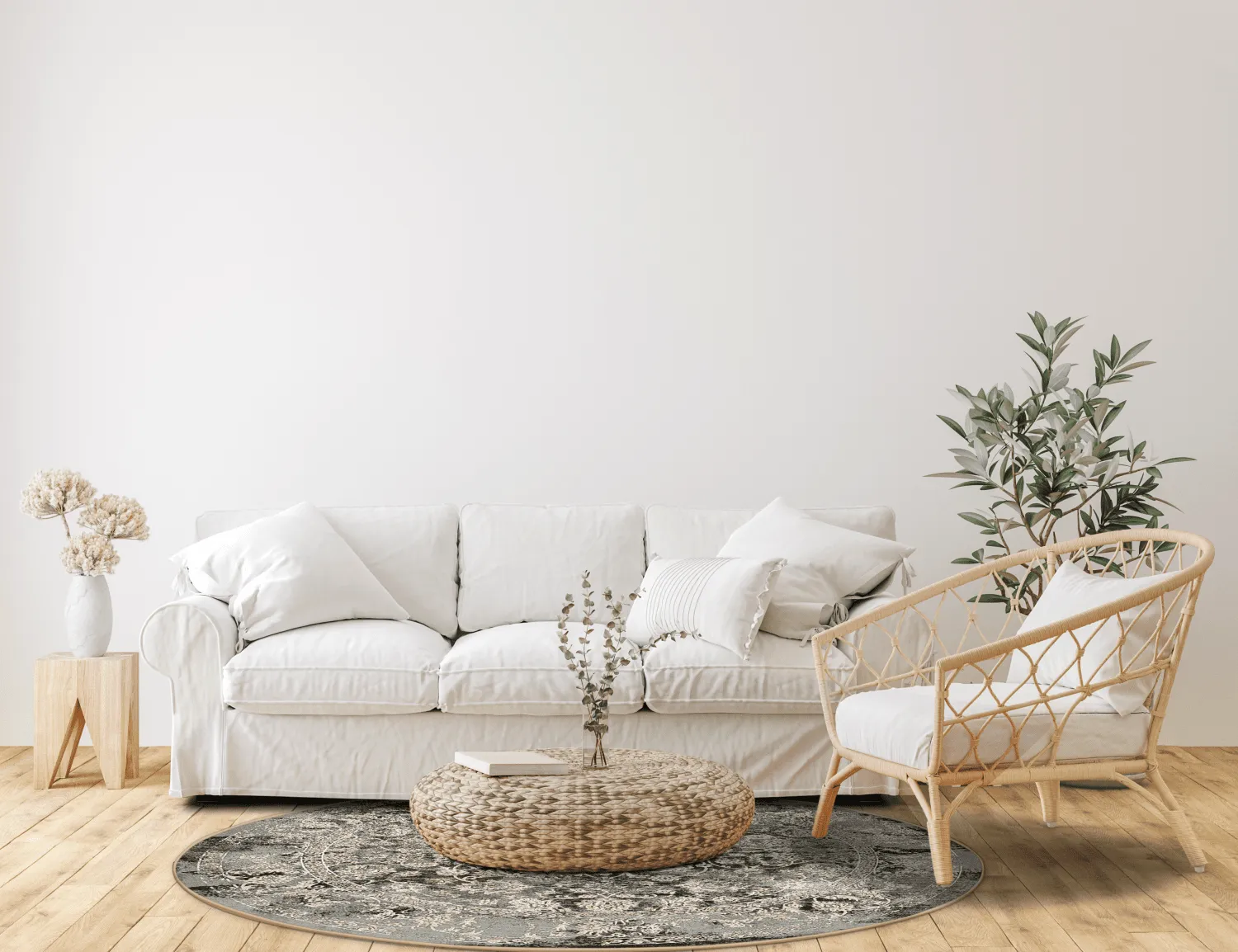 Kerek szőnyeg - Amaya (barna)