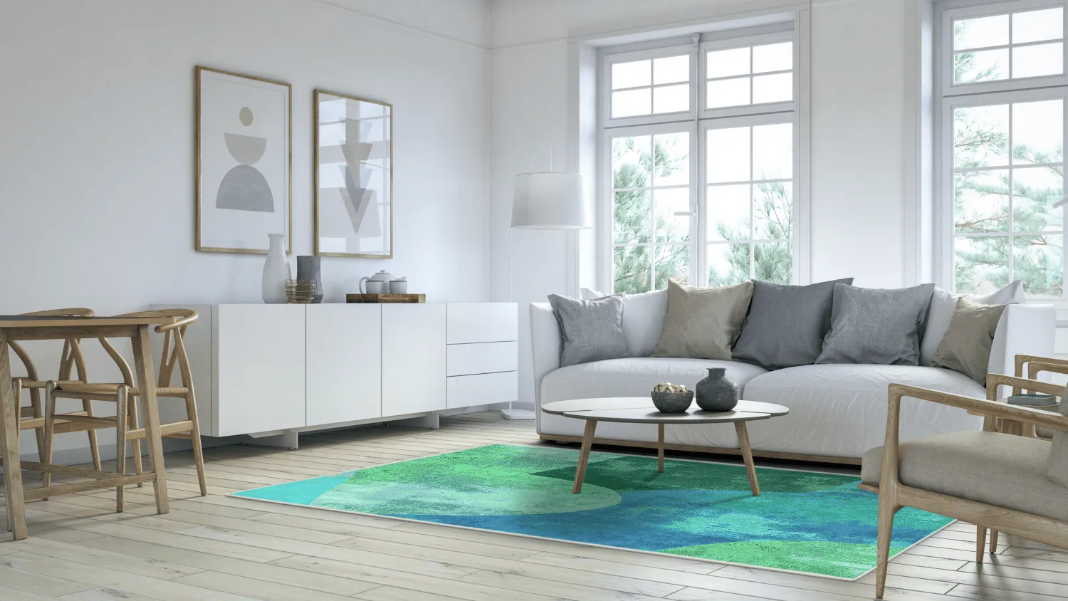 Wilton szőnyeg - Lazio (zöld)