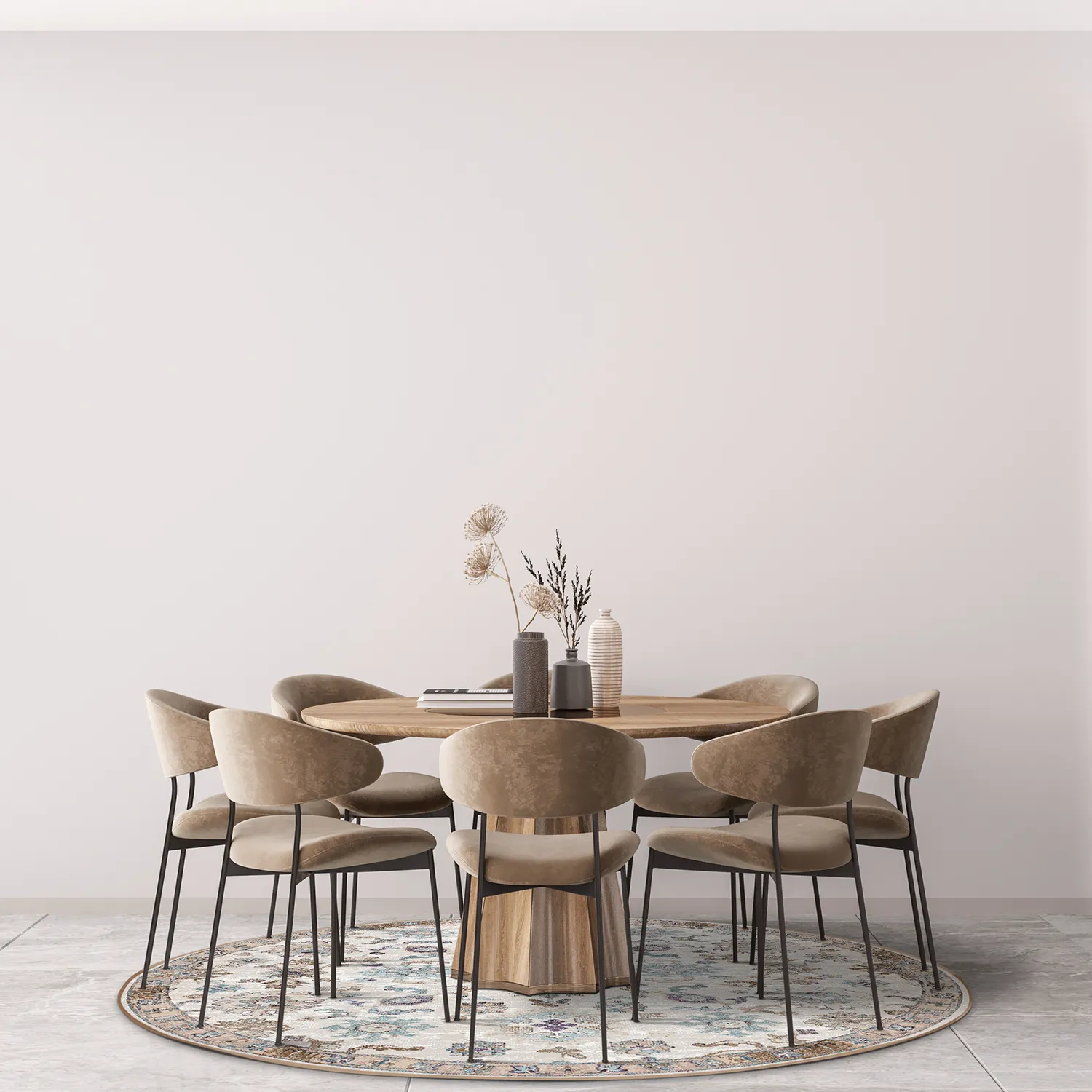 Kerek szőnyeg - Eden (többszínű)