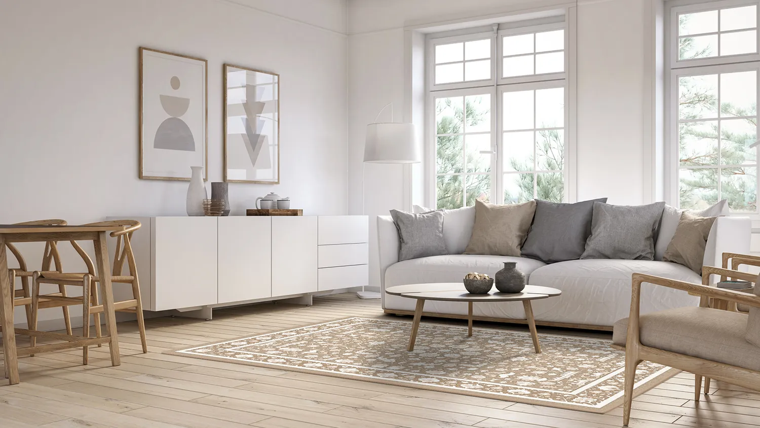 Wilton szőnyeg - Ember (bezs/offwhite)