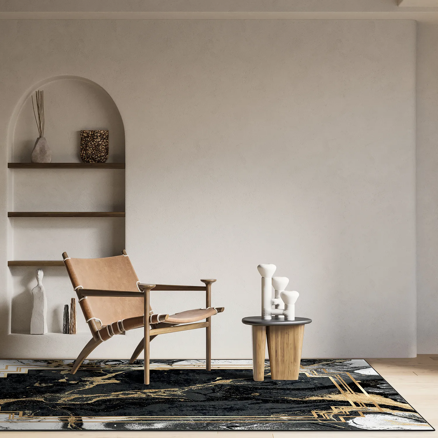 Wilton szőnyeg - Emery (fekete)