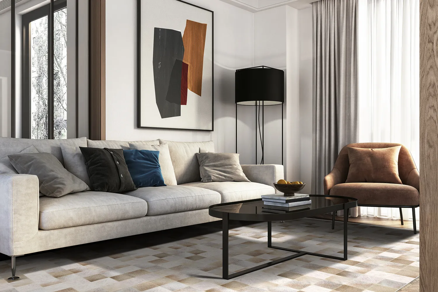 Wilton szőnyeg - Fethiye (bezs)