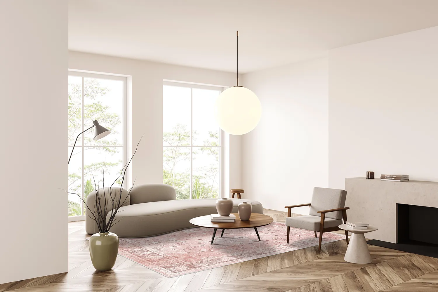 Wilton szőnyeg - Gombalia (rózsaszín)