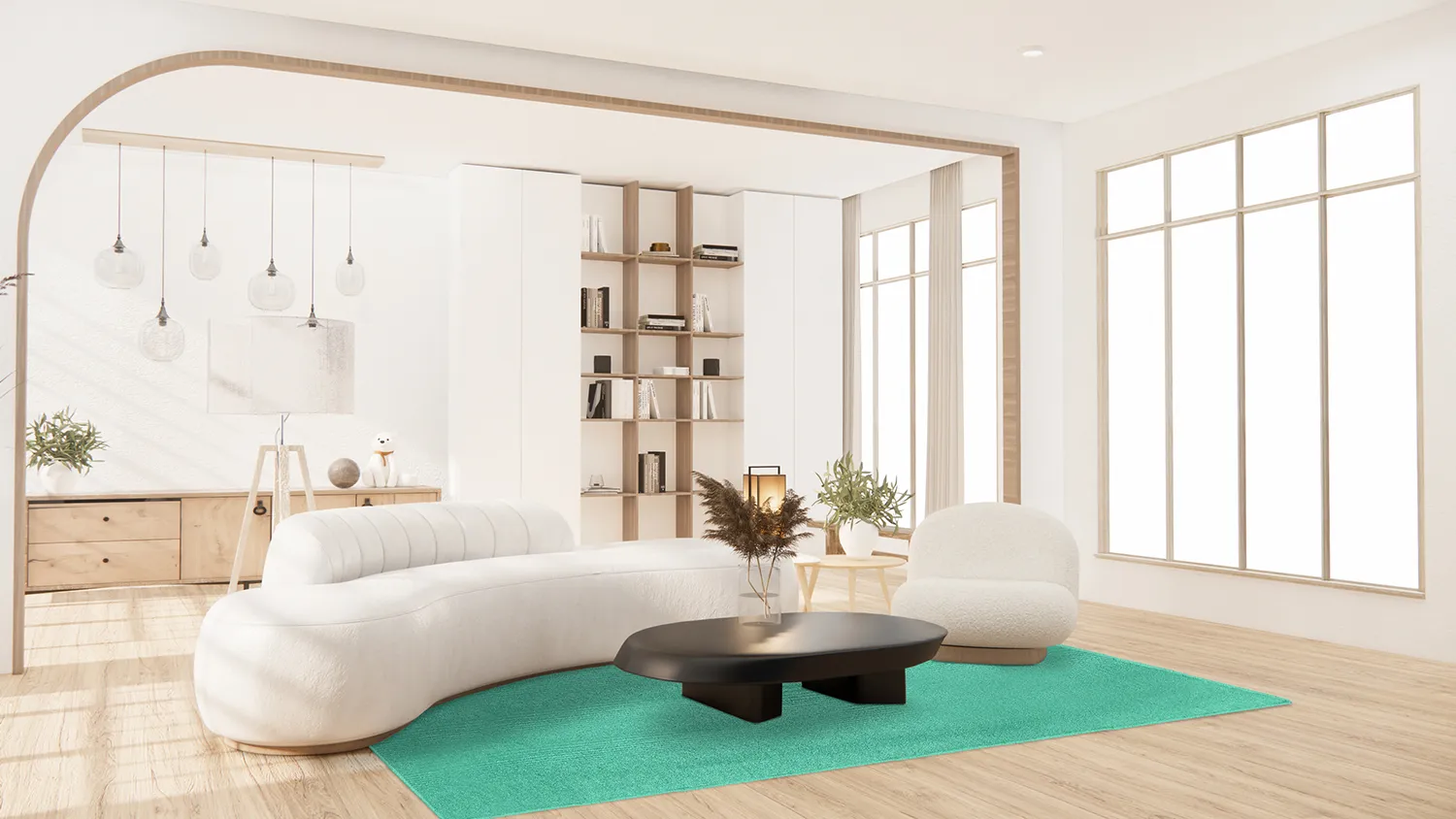 Gyapjúszőnyeg - Hamilton (Biscay Green)