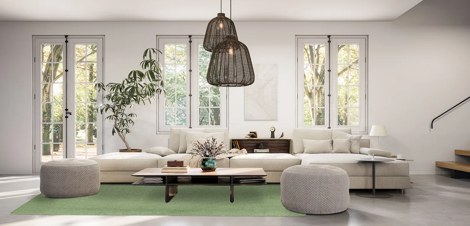 Gyapjúszőnyeg - Hamilton (Chive)