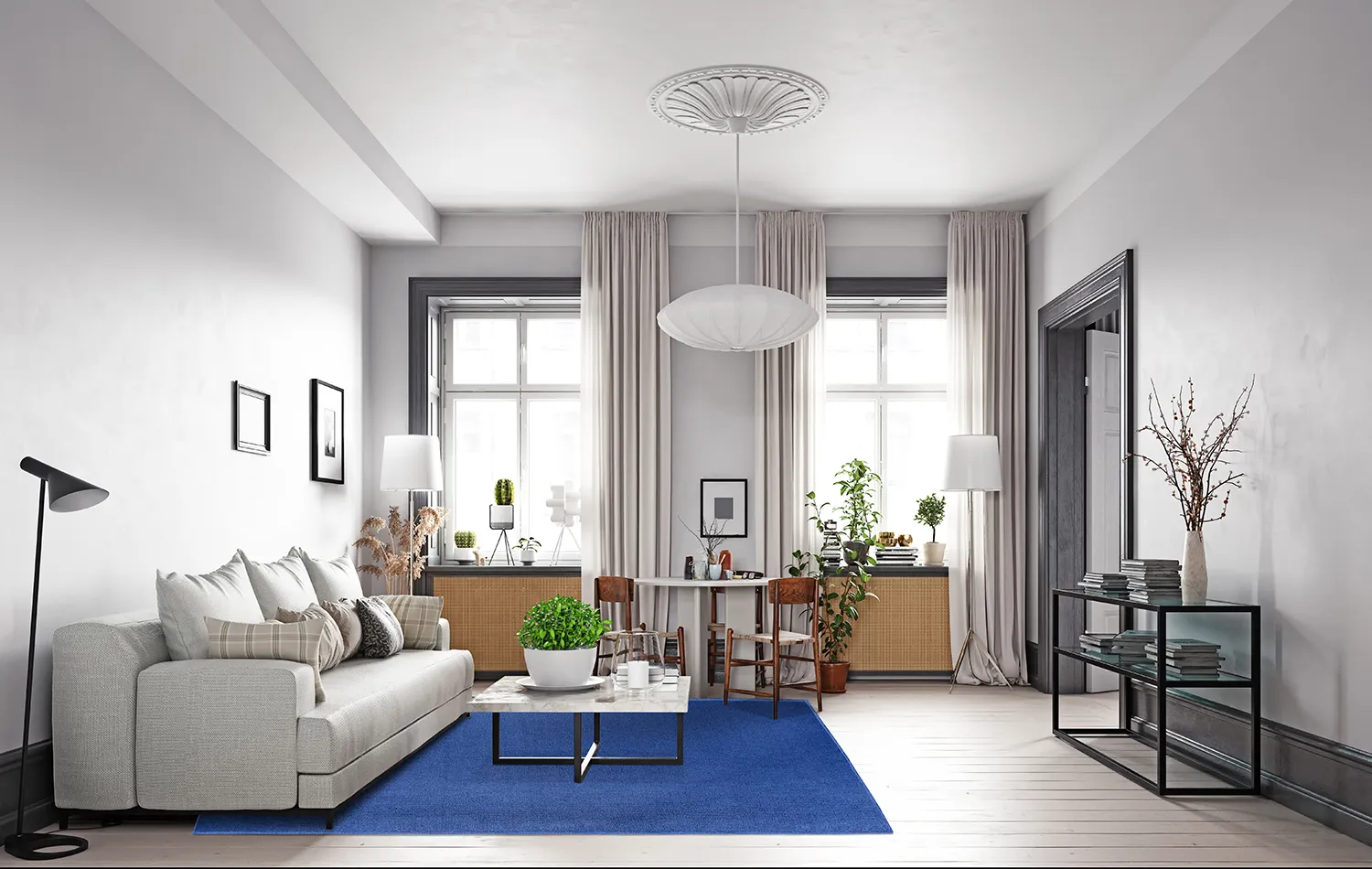 Gyapjúszőnyeg - Hamilton (Classic Blue)