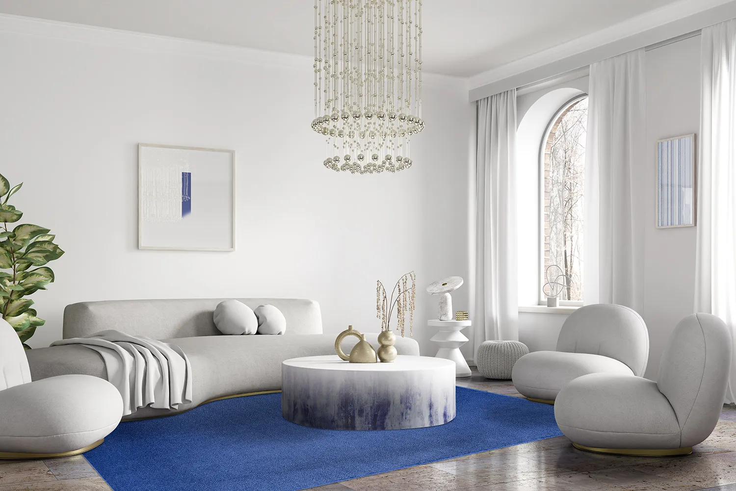 Gyapjúszőnyeg - Hamilton (Classic Blue)