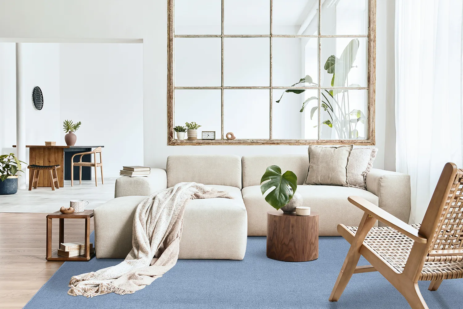 Gyapjúszőnyeg - Hamilton (Faded Denim)