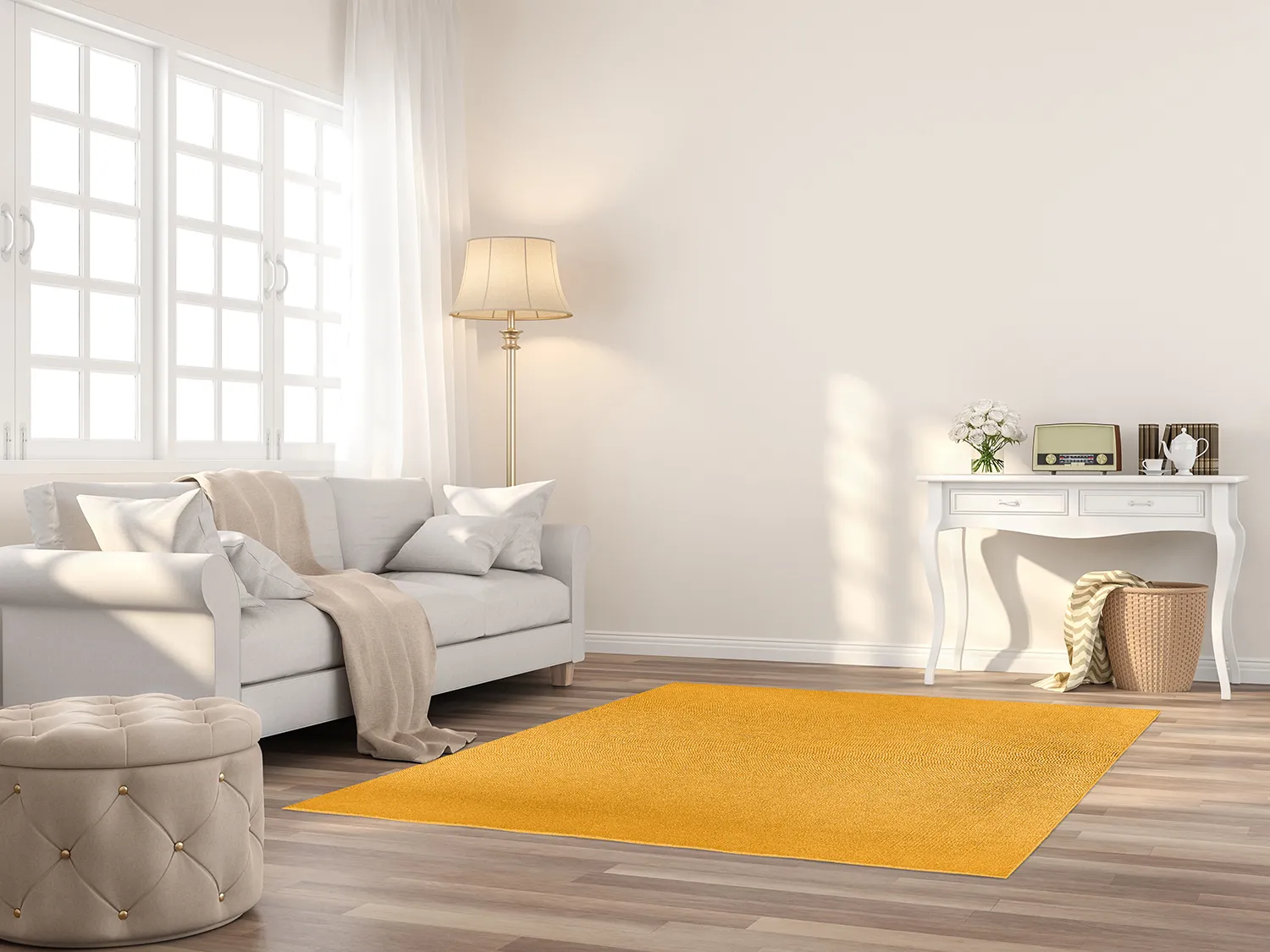 Gyapjúszőnyeg - Hamilton (Saffron)