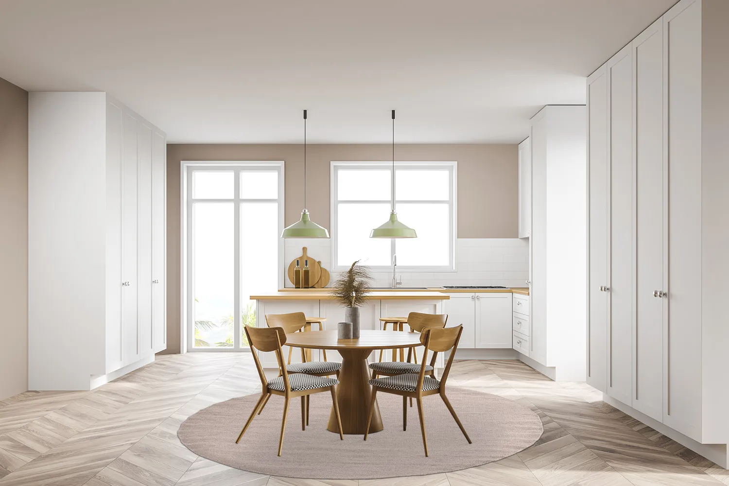 Kerek szőnyeg - Hamilton (Silver Grey)