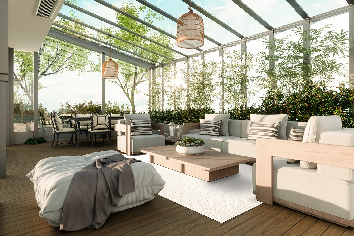 Beltéri és kültéri szőnyeg - Hayden (offwhite)