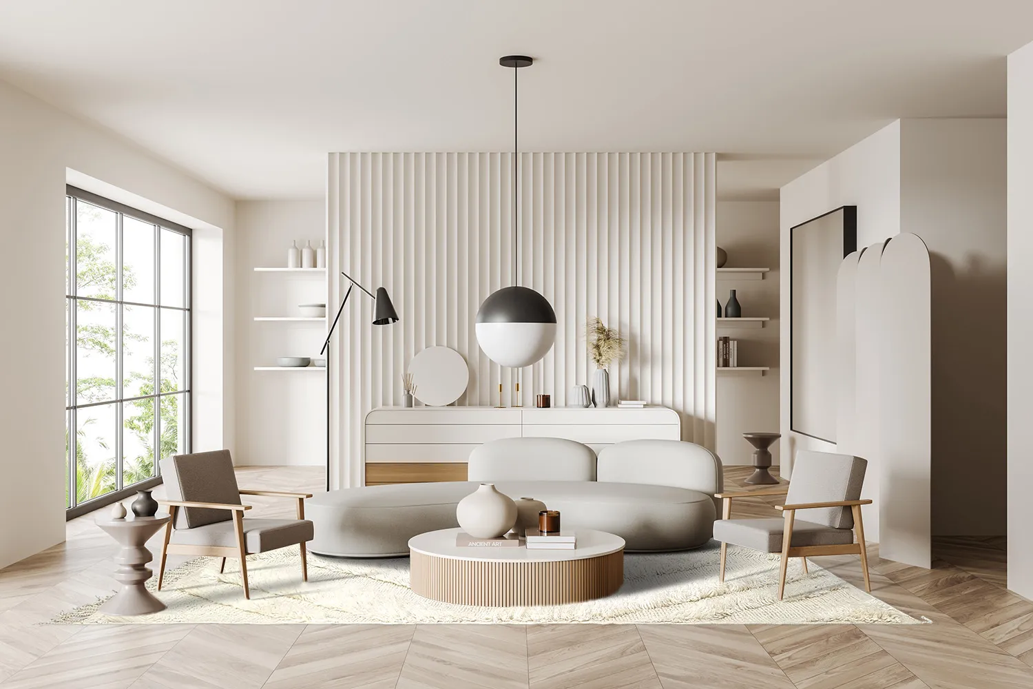 Gyapjúszőnyeg - Jolie (offwhite)