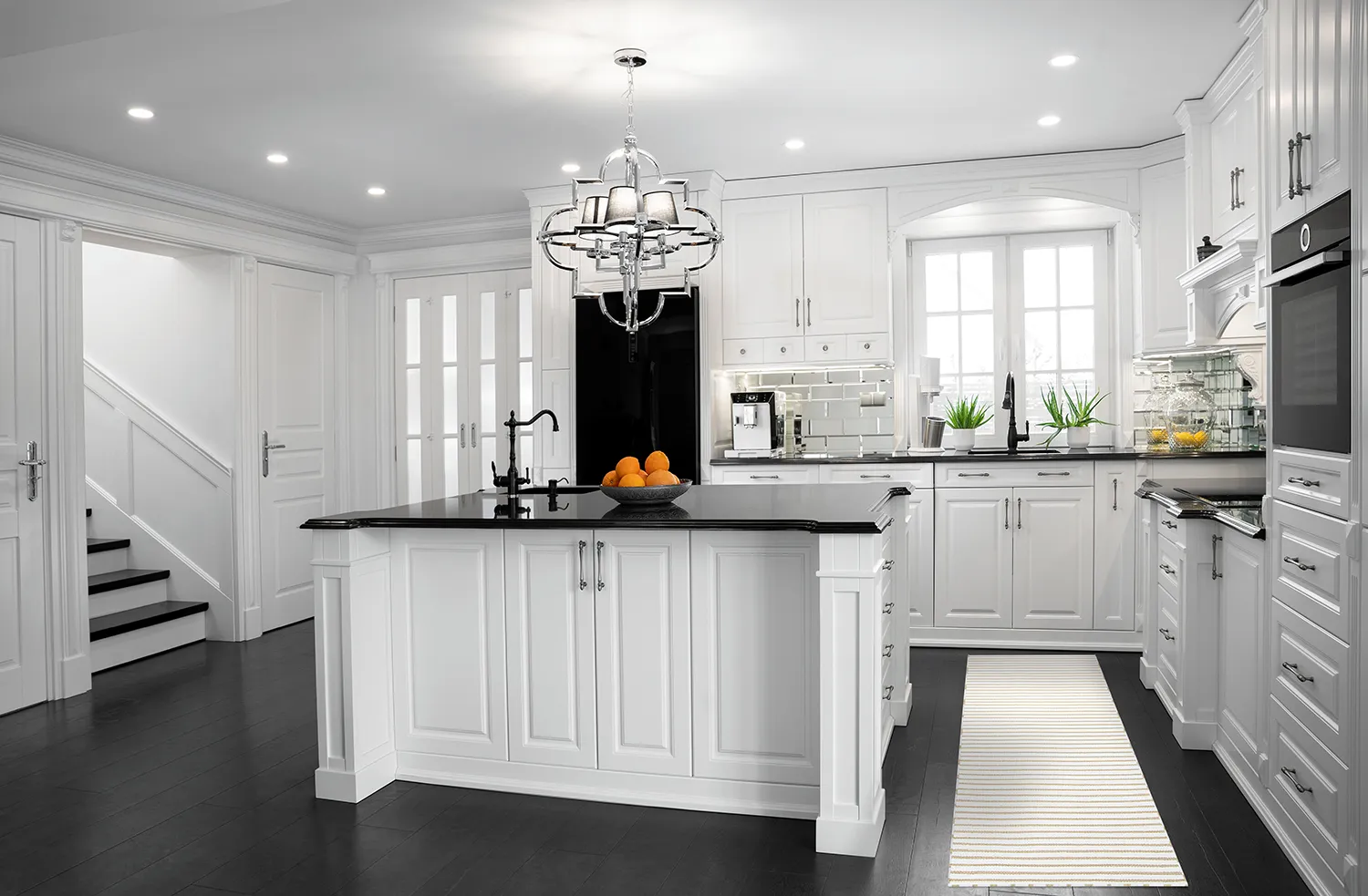 Plasztik szőnyegek - Kensington (bézs/fehér)