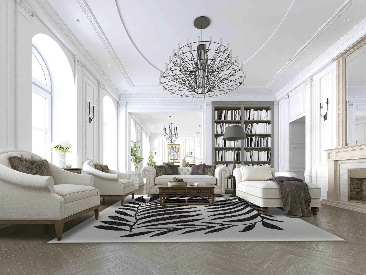 Wilton szőnyeg - Betty (bezs/fekete)