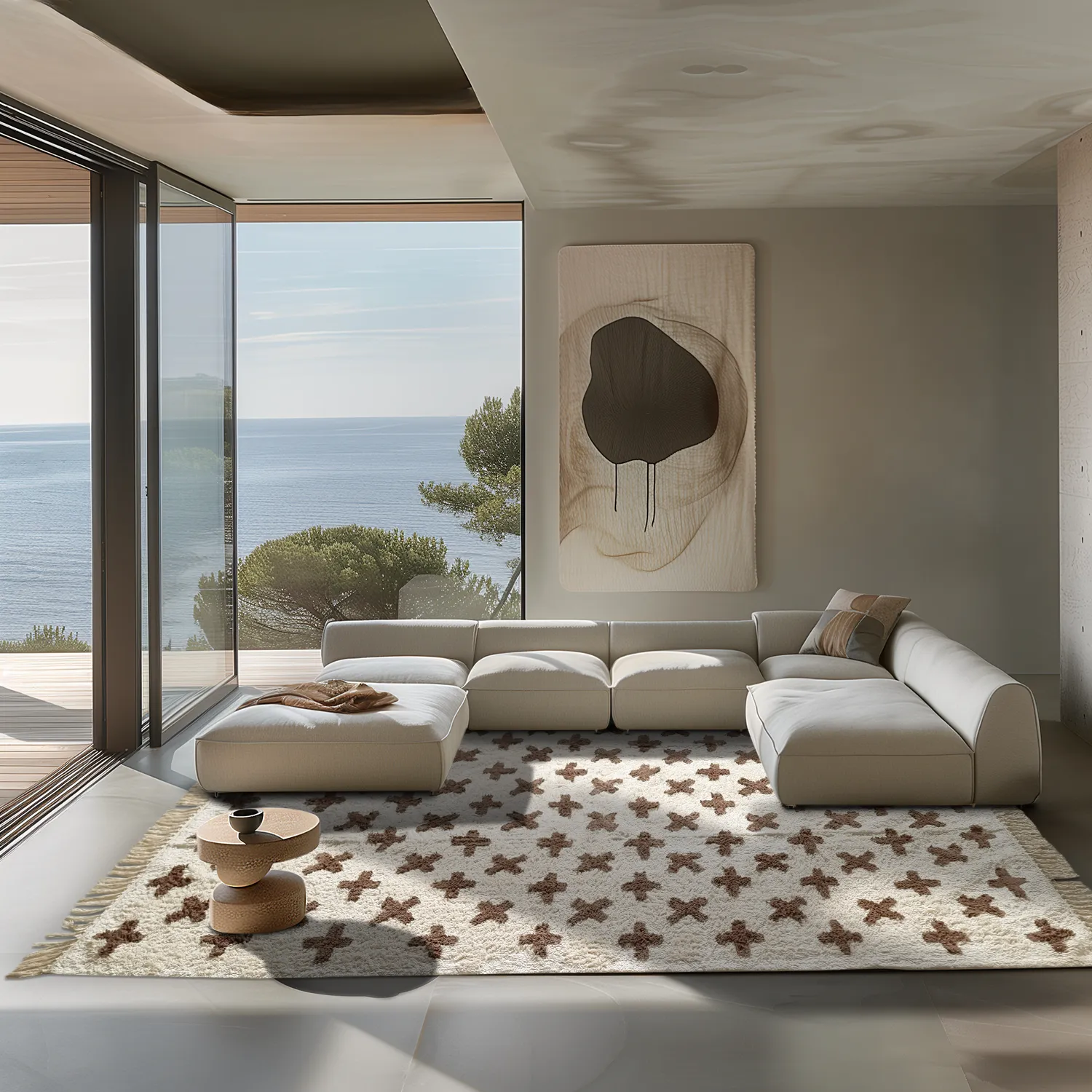 Shaggy szőnyeg - Chesley Natural Cotton Shaggy (bézs)