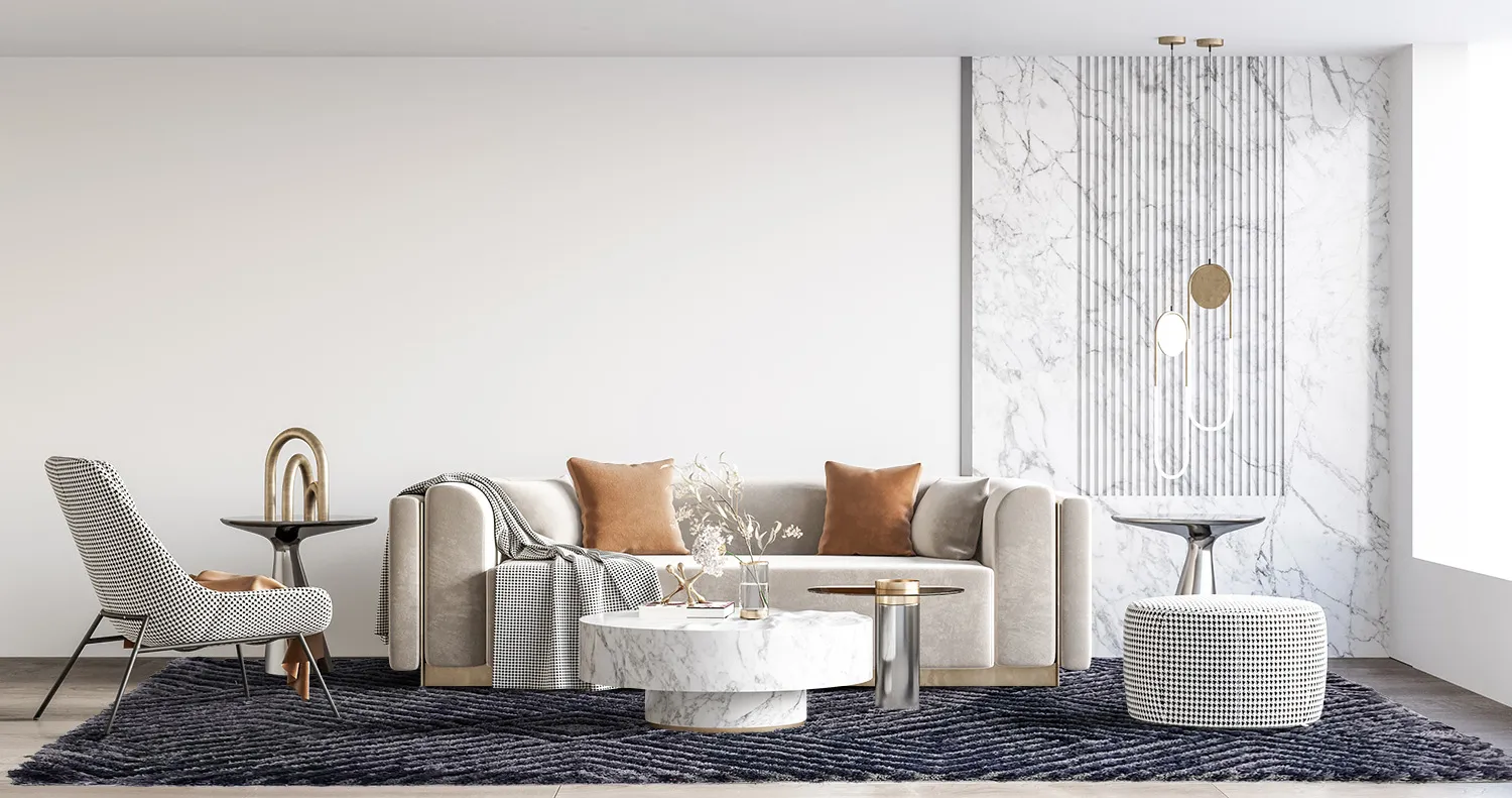 Shaggy szőnyeg - Monti (fekete)