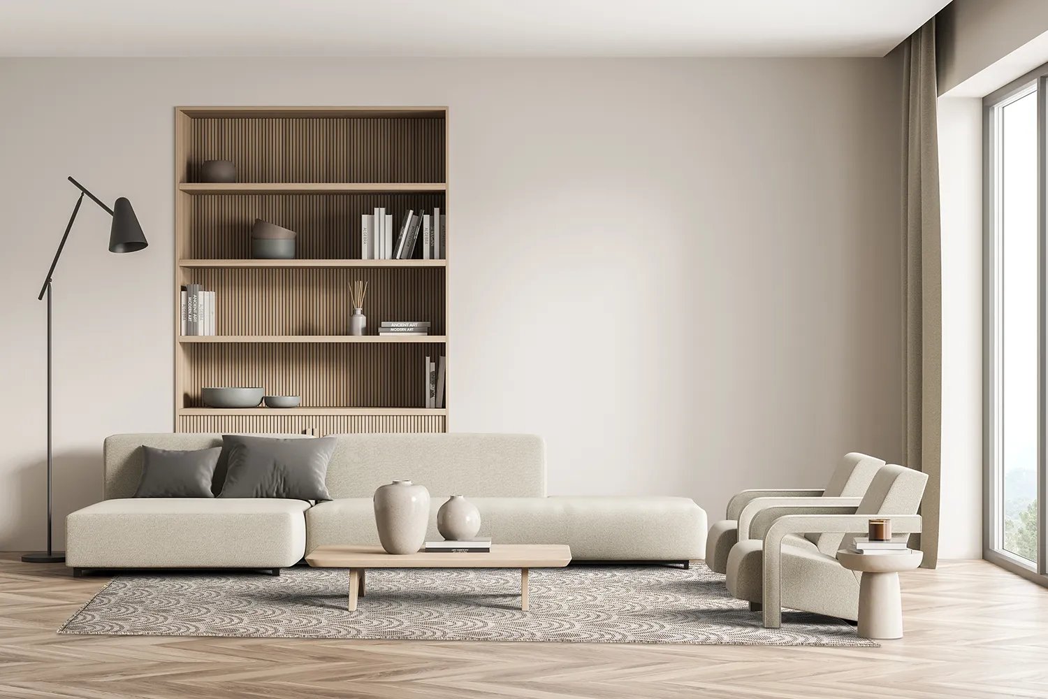 Beltéri és kültéri szőnyeg - Odin (bézs)