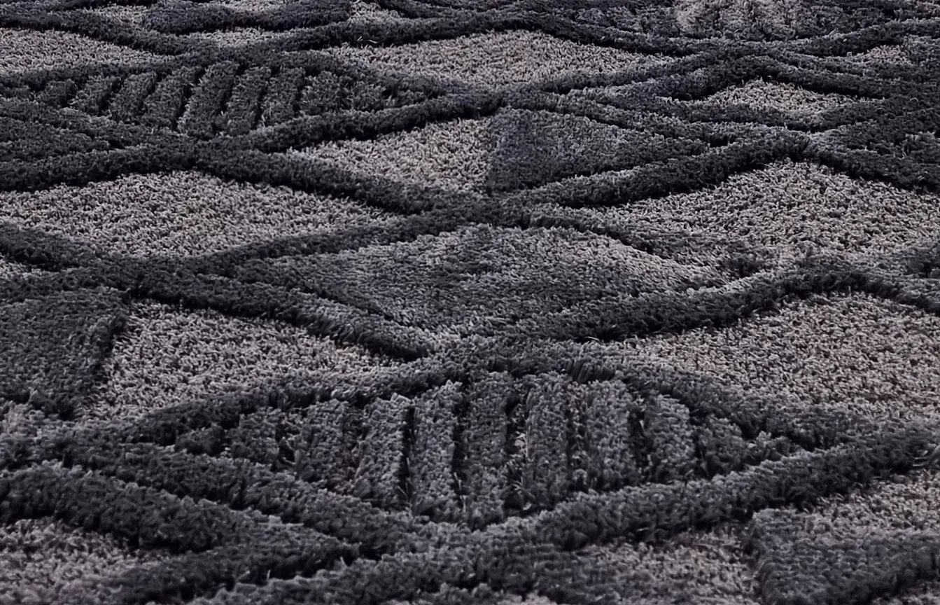 Kerek szőnyegek - Rostock (fekete)