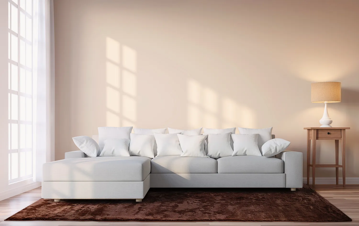 Shaggy szőnyeg - Aranga Super Soft Fur (sötétbarna)