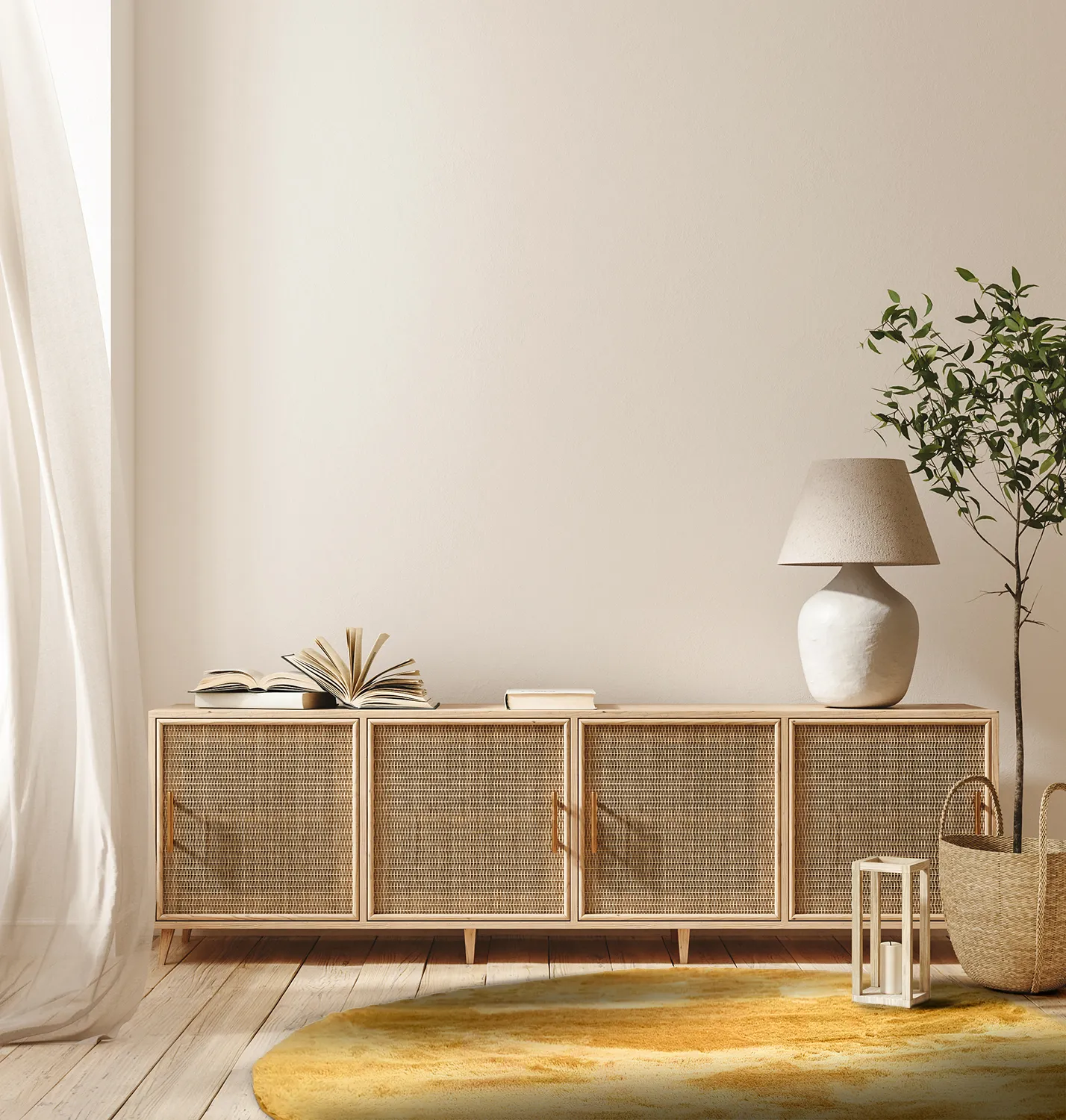 Kerek szőnyegek - Aranga Super Soft Fur (okker)