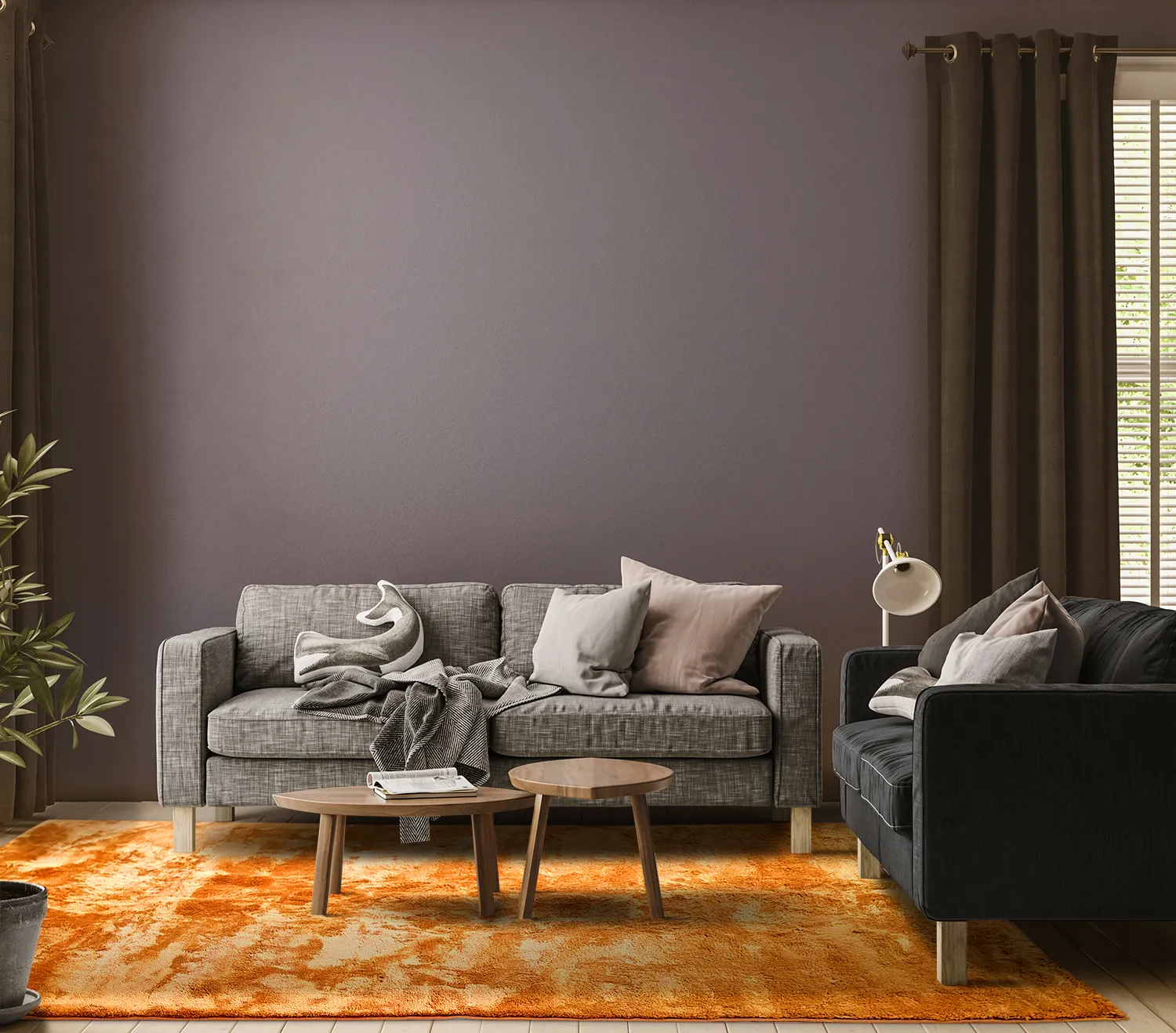 Shaggy szőnyeg - Aranga Super Soft Fur (narancssárga)