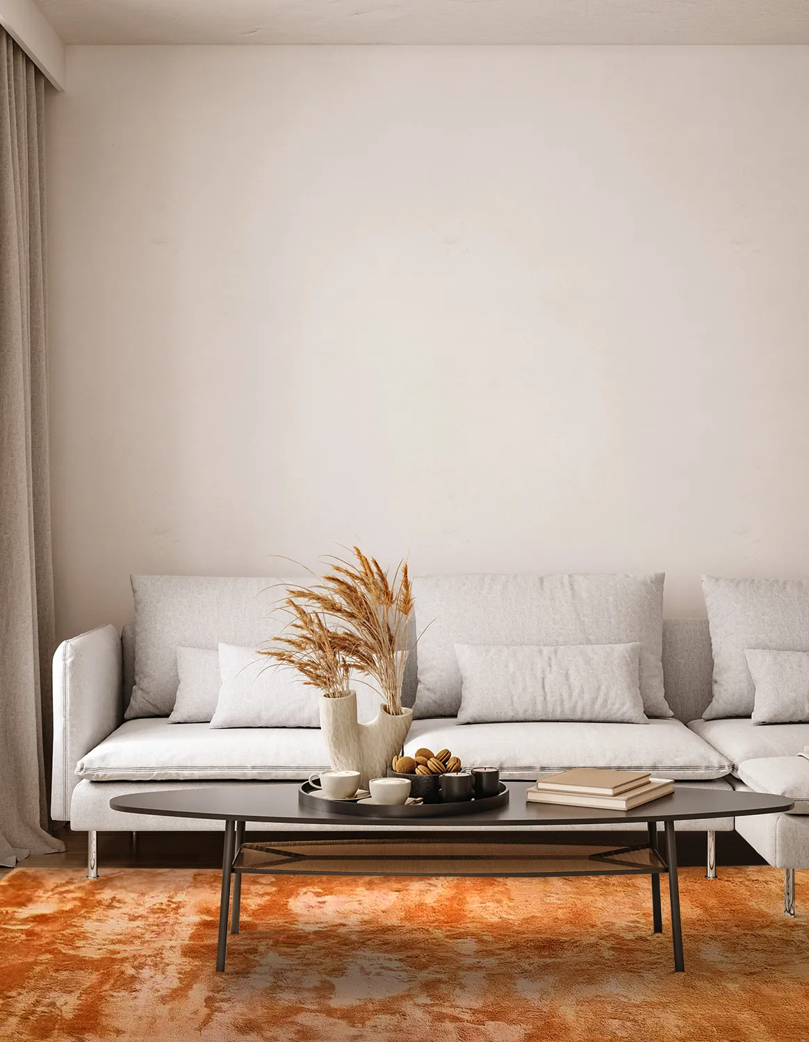 Shaggy szőnyeg - Aranga Super Soft Fur (narancssárga)