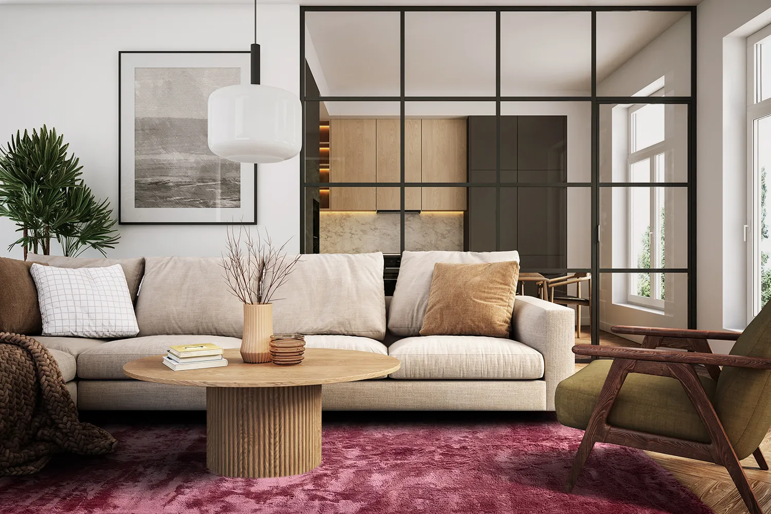 Shaggy szőnyeg - Aranga Super Soft Fur (rózsaszín)