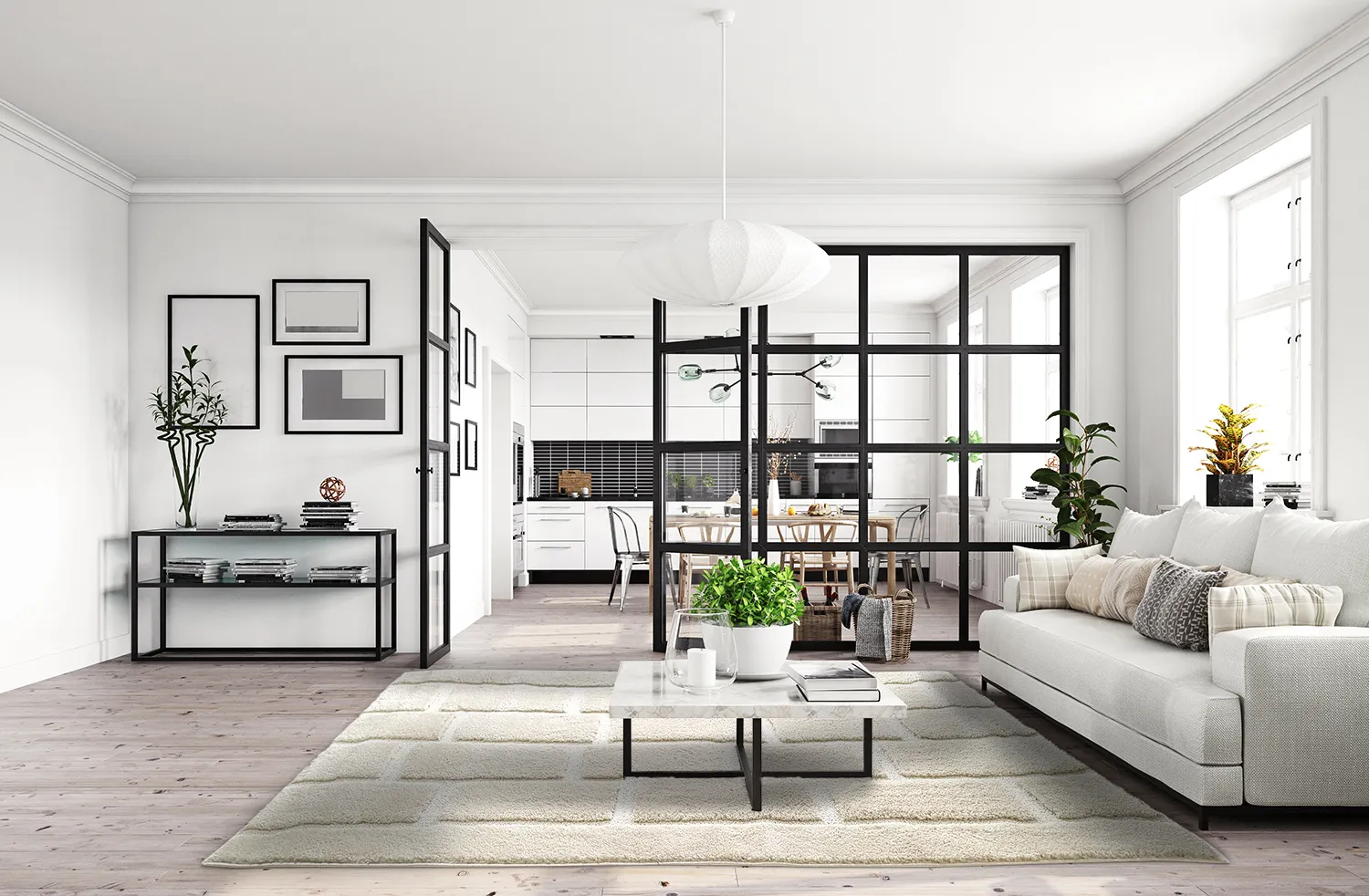 Shaggy szőnyeg - Juna (offwhite)