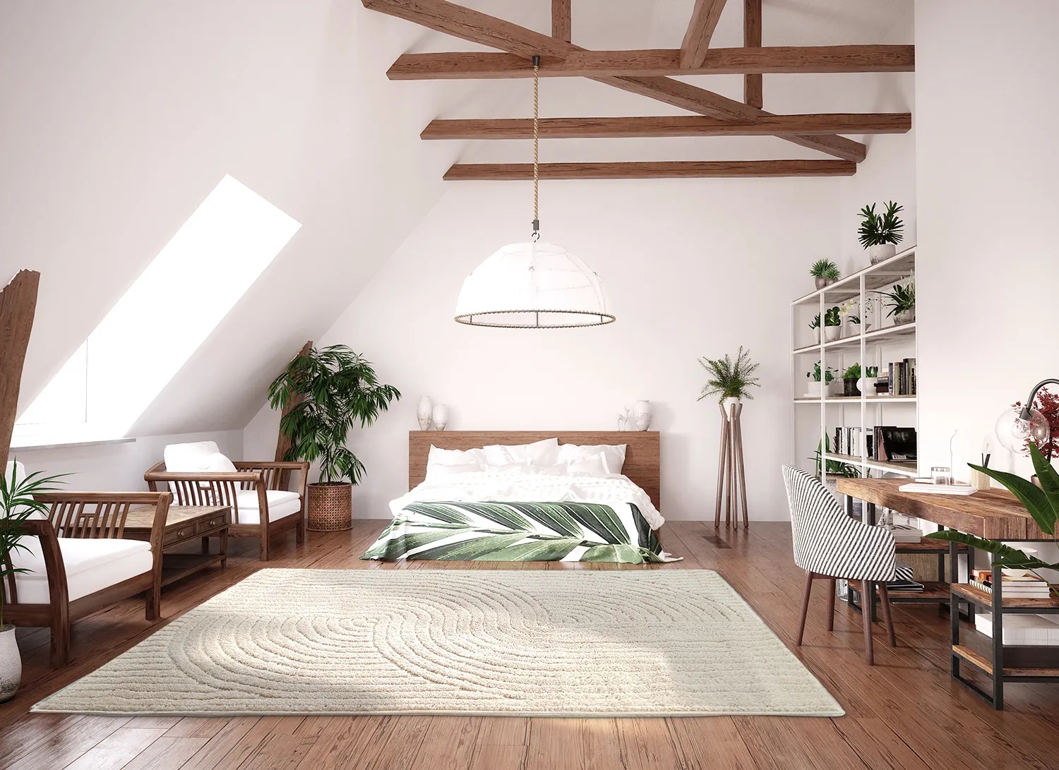 Shaggy szőnyeg - Wendy (offwhite)