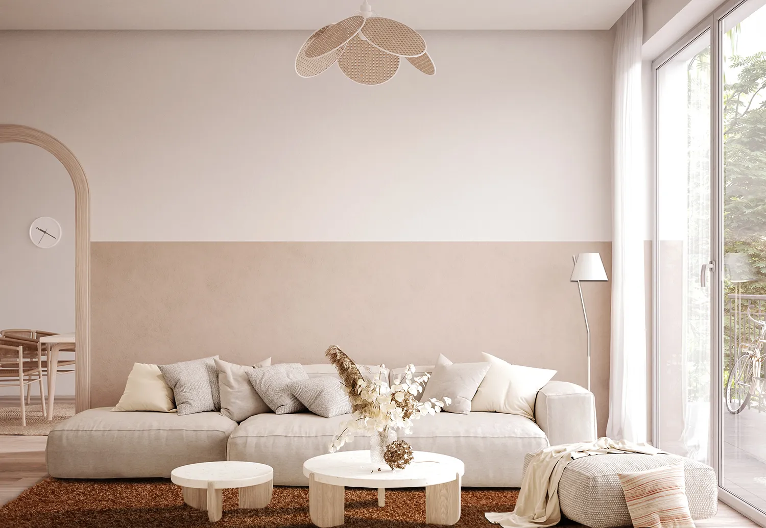 Shaggy szőnyeg - Zoe (terracotta)