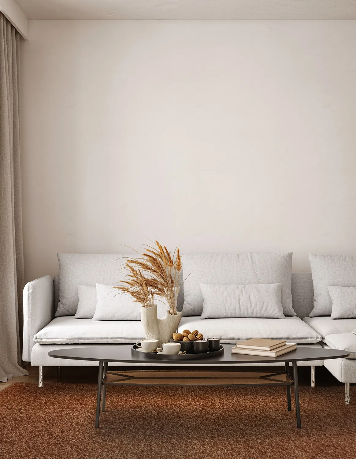 Shaggy szőnyeg - Zoe (terracotta)