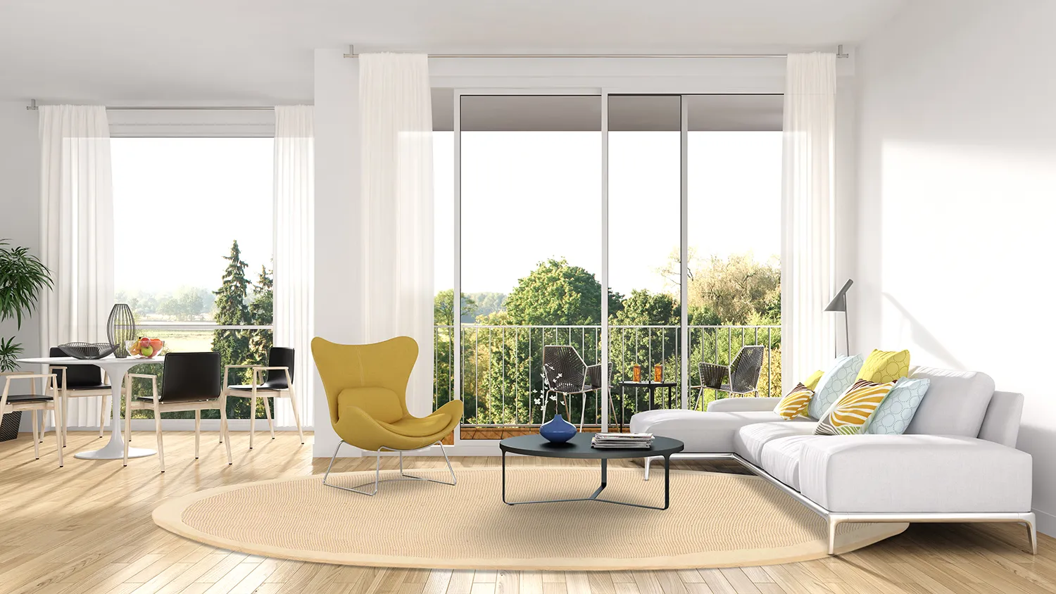 Kerek szizál szőnyeg - Agave (homok)