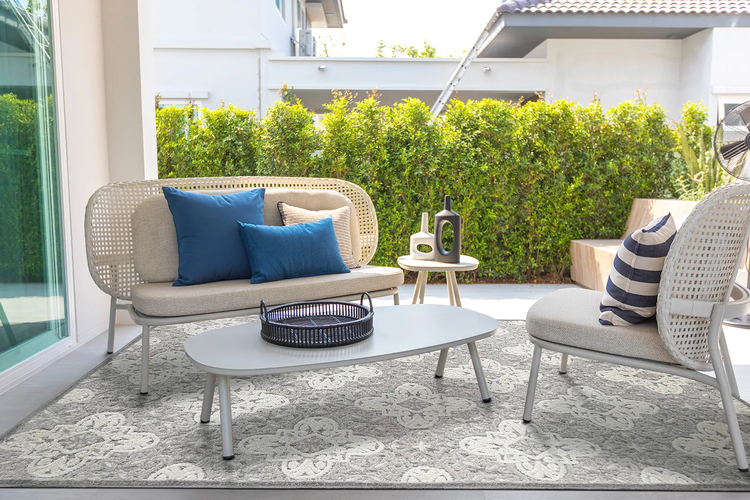 Shaggy Indoor-Outdoor - Hampton (szürke)