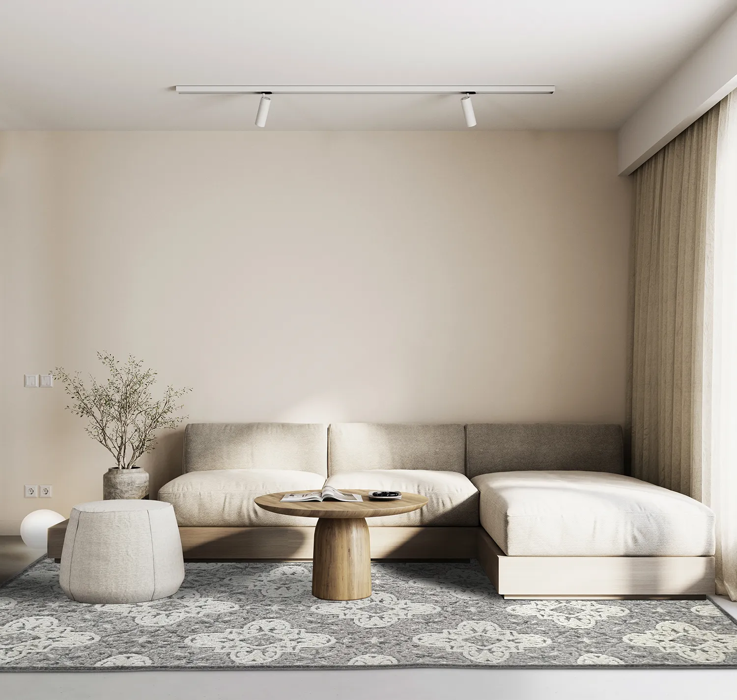 Shaggy Indoor-Outdoor - Hampton (szürke)