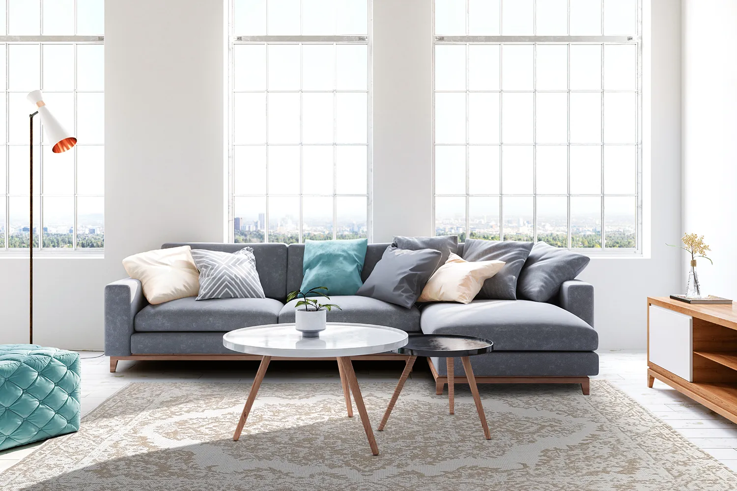 Beltéri és kültéri szőnyeg - Boyd (bézs)