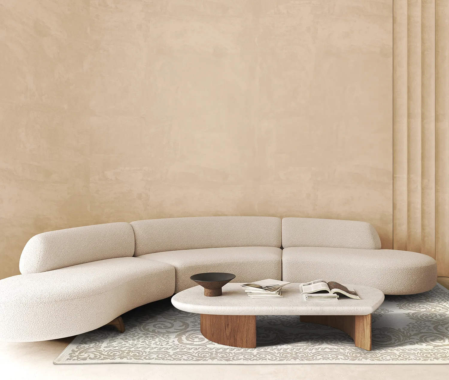 Beltéri és kültéri szőnyeg - Sylvaine (bézs)