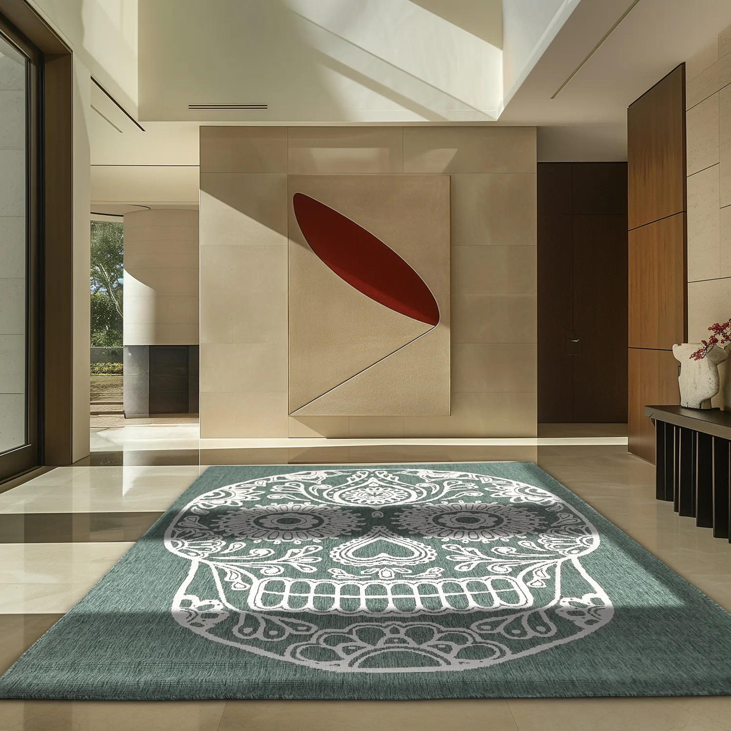 Beltéri és kültéri szőnyeg - Raylan (zöld)