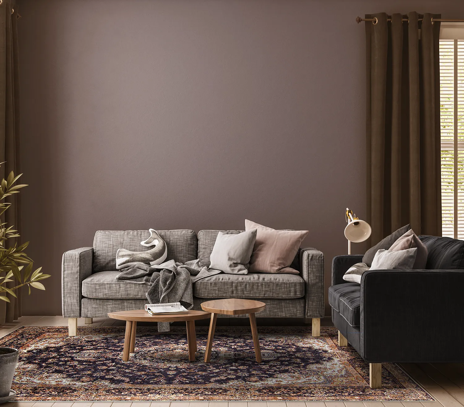 Wilton szőnyeg - Vakifli (fekete/többszínű)