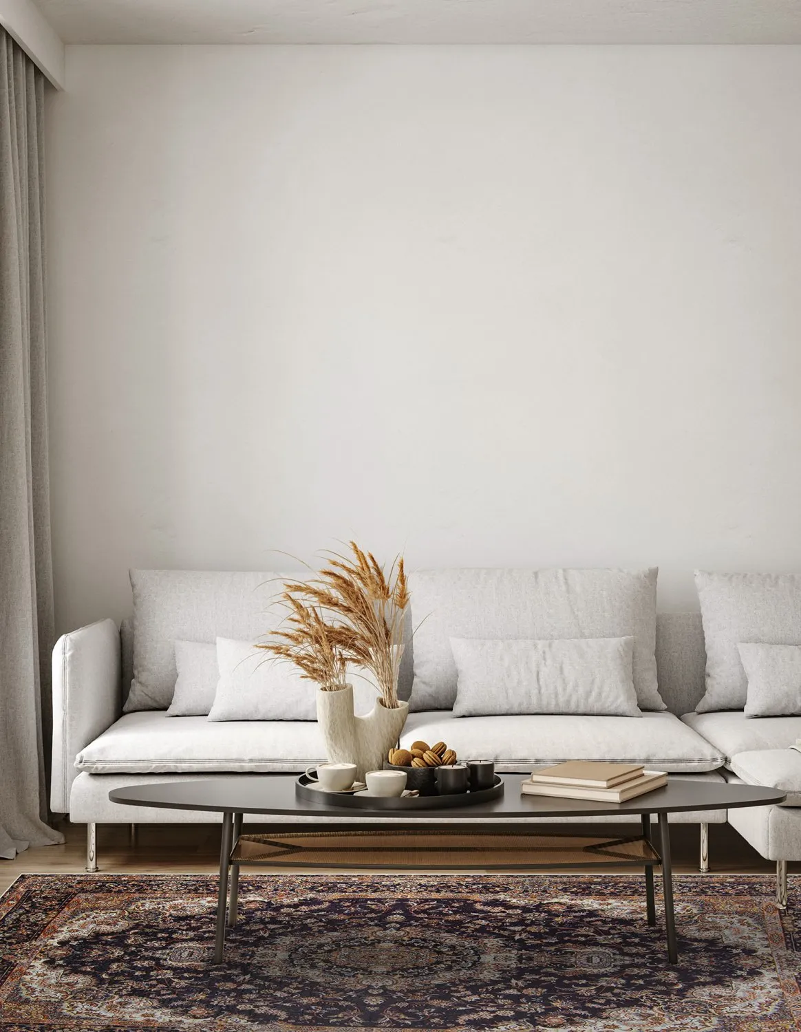 Wilton szőnyeg - Vakifli (fekete/többszínű)