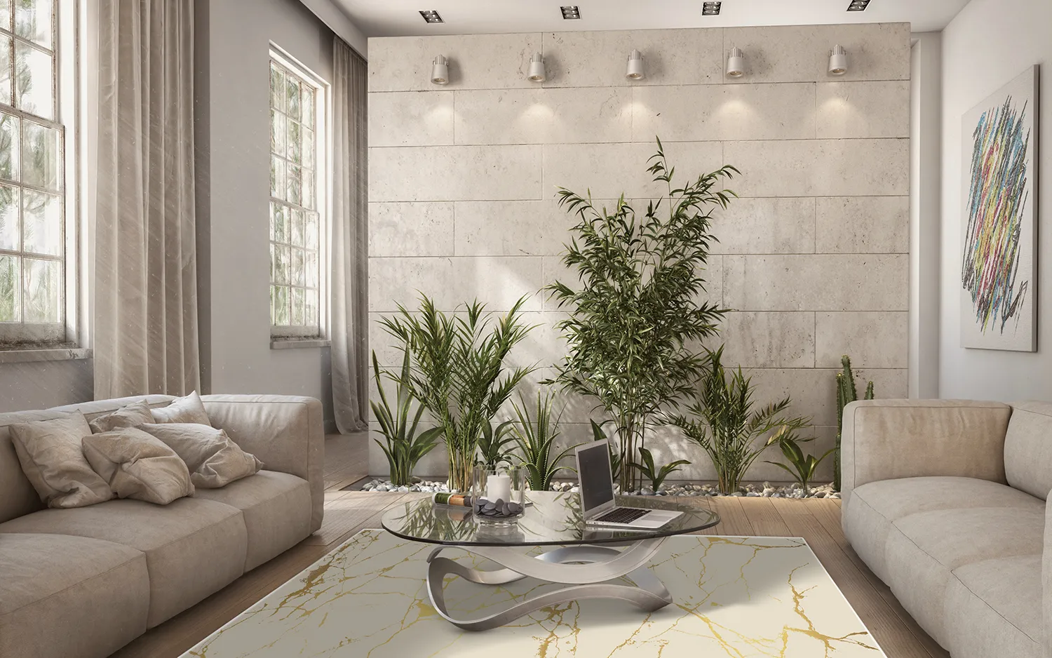 Wilton szőnyeg - Vieste (bezs/arany)