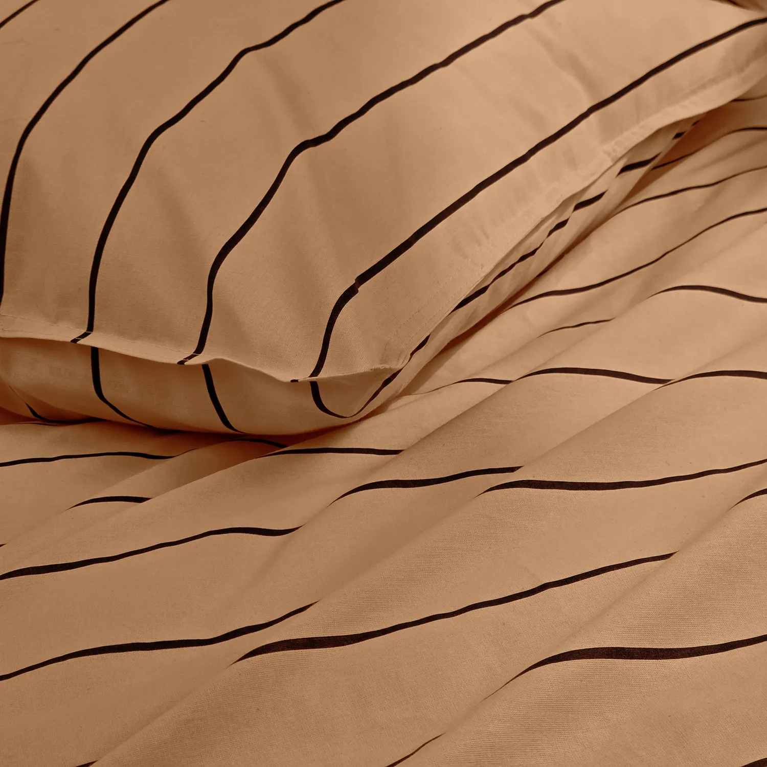 Ágyneműgarnitúra - Isadora (barna)