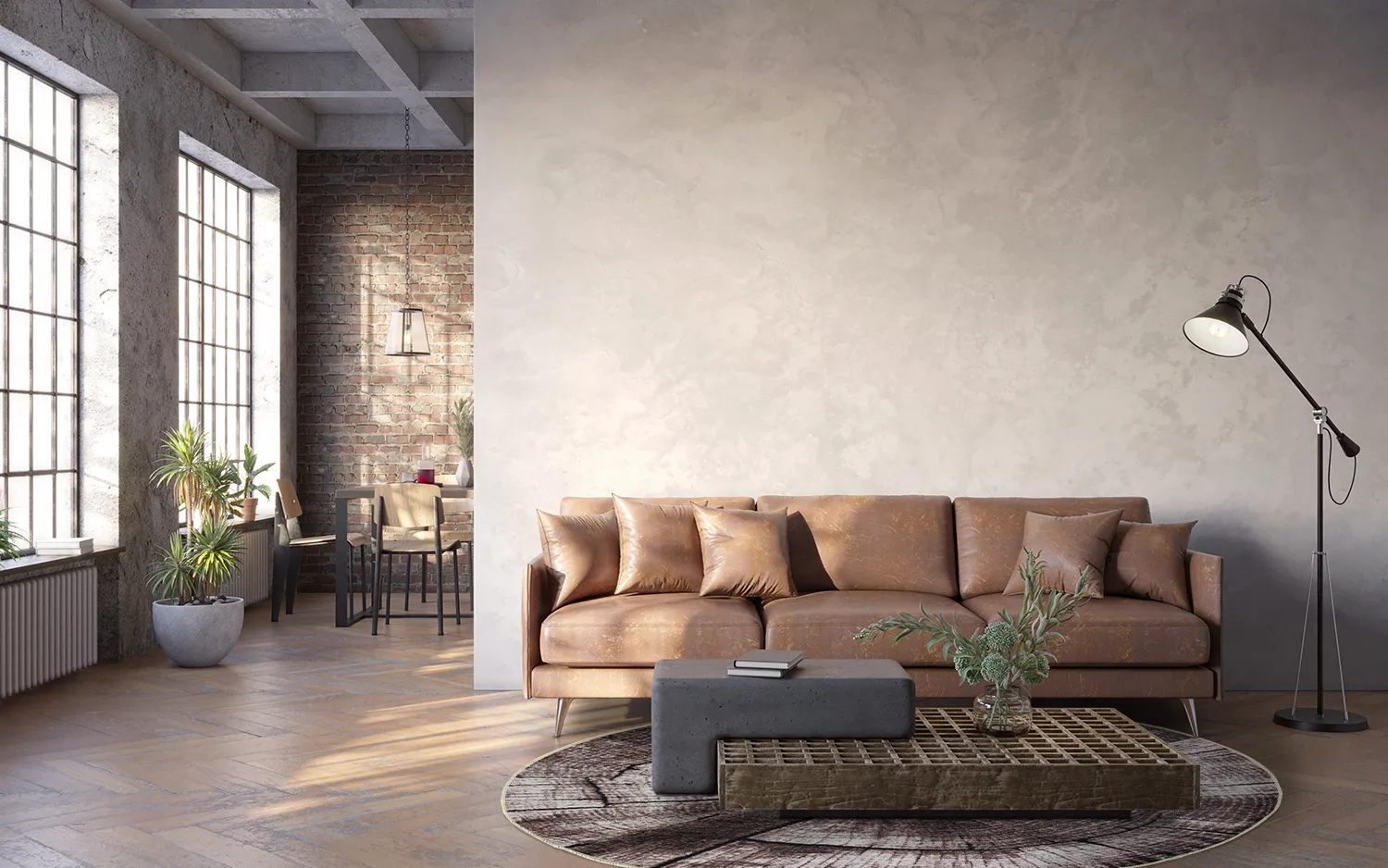 Kerek szőnyeg - Event (szürke)