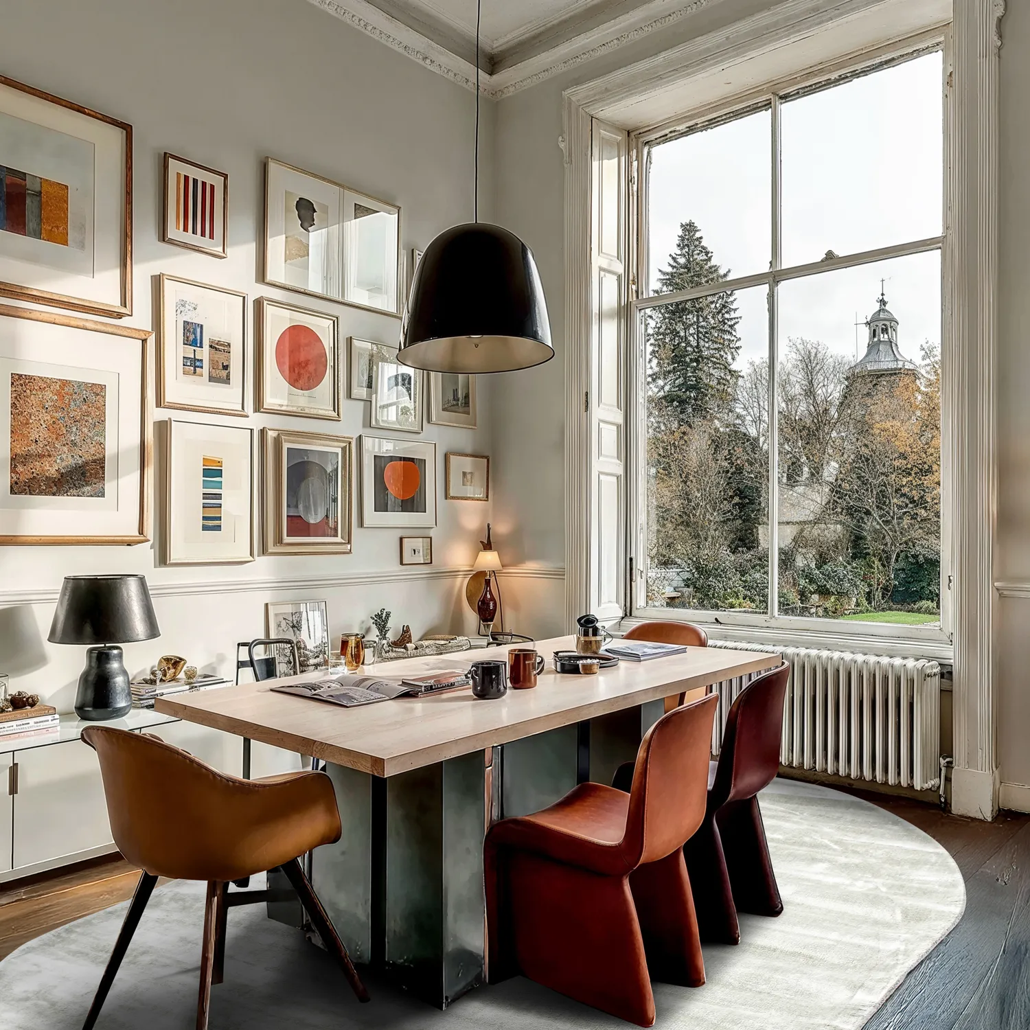 Ovális viskóz szőnyeg - Jodhpur Special Luxury Edition (zöld)