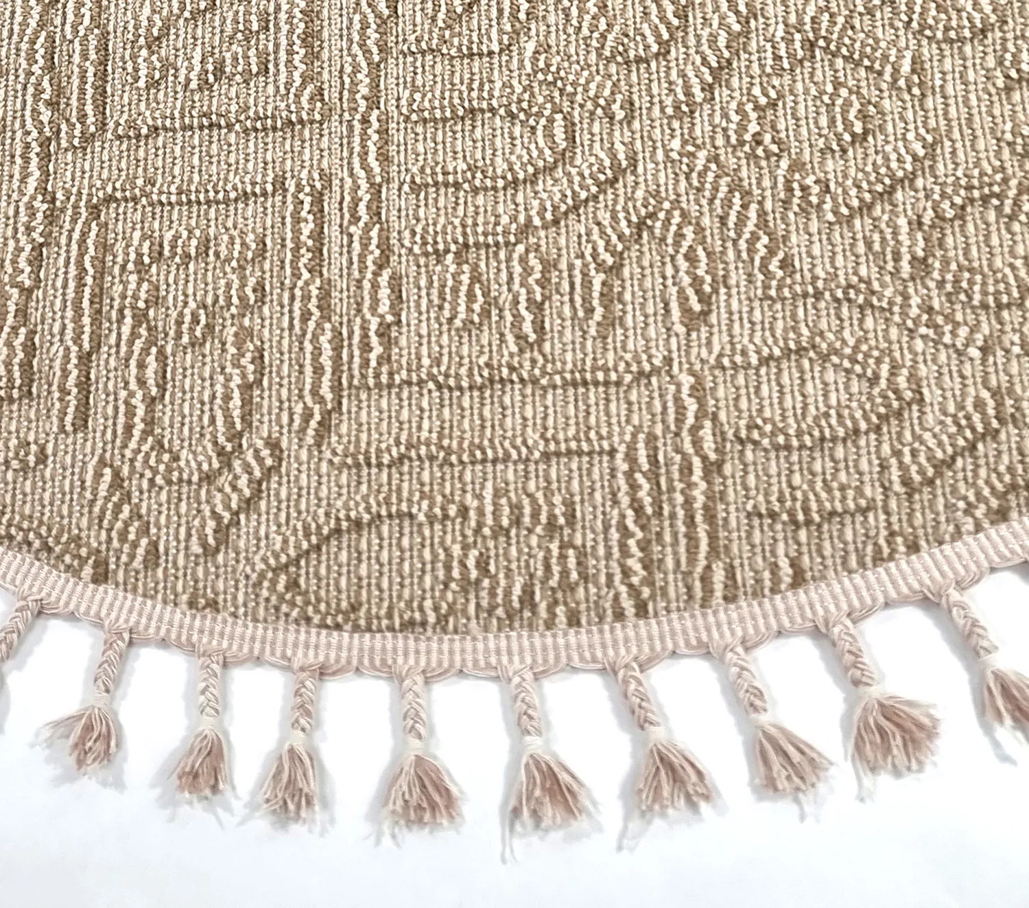 Kerek szőnyeg - Indoor/Outdoor Dorotea (bézs)